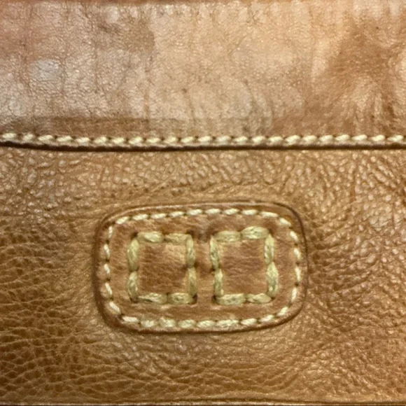 Bed Stu Tan Leather Shoulder Bag - Picture 7 of 8